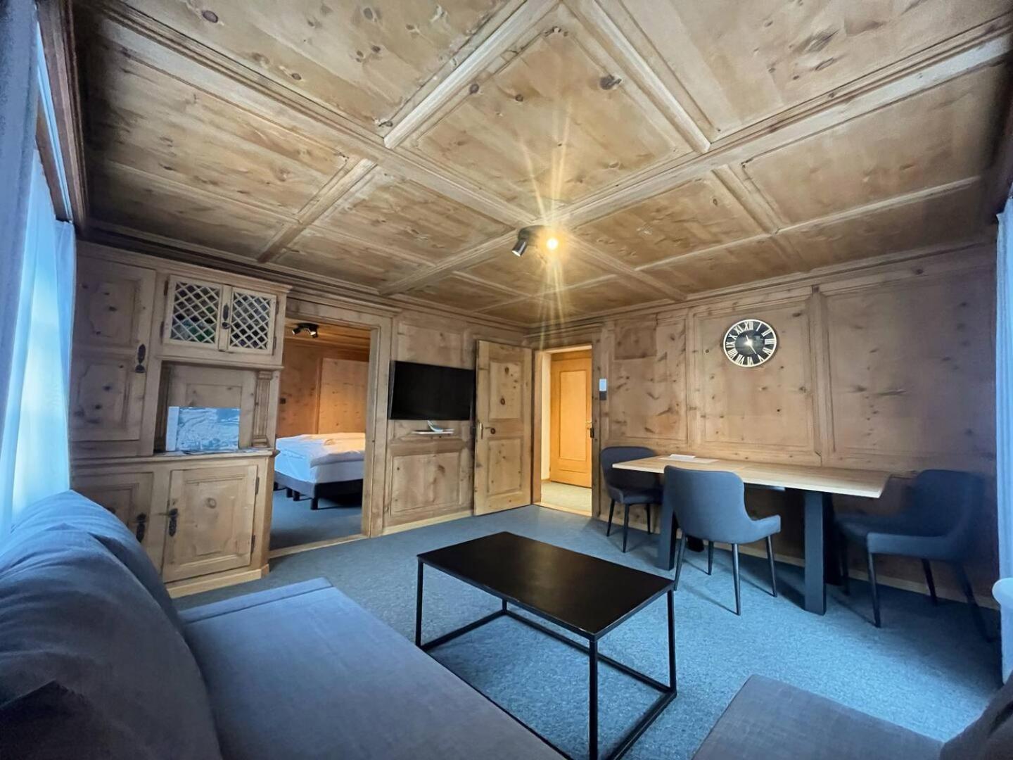 Sonne Apartment Klosters Bagian luar foto