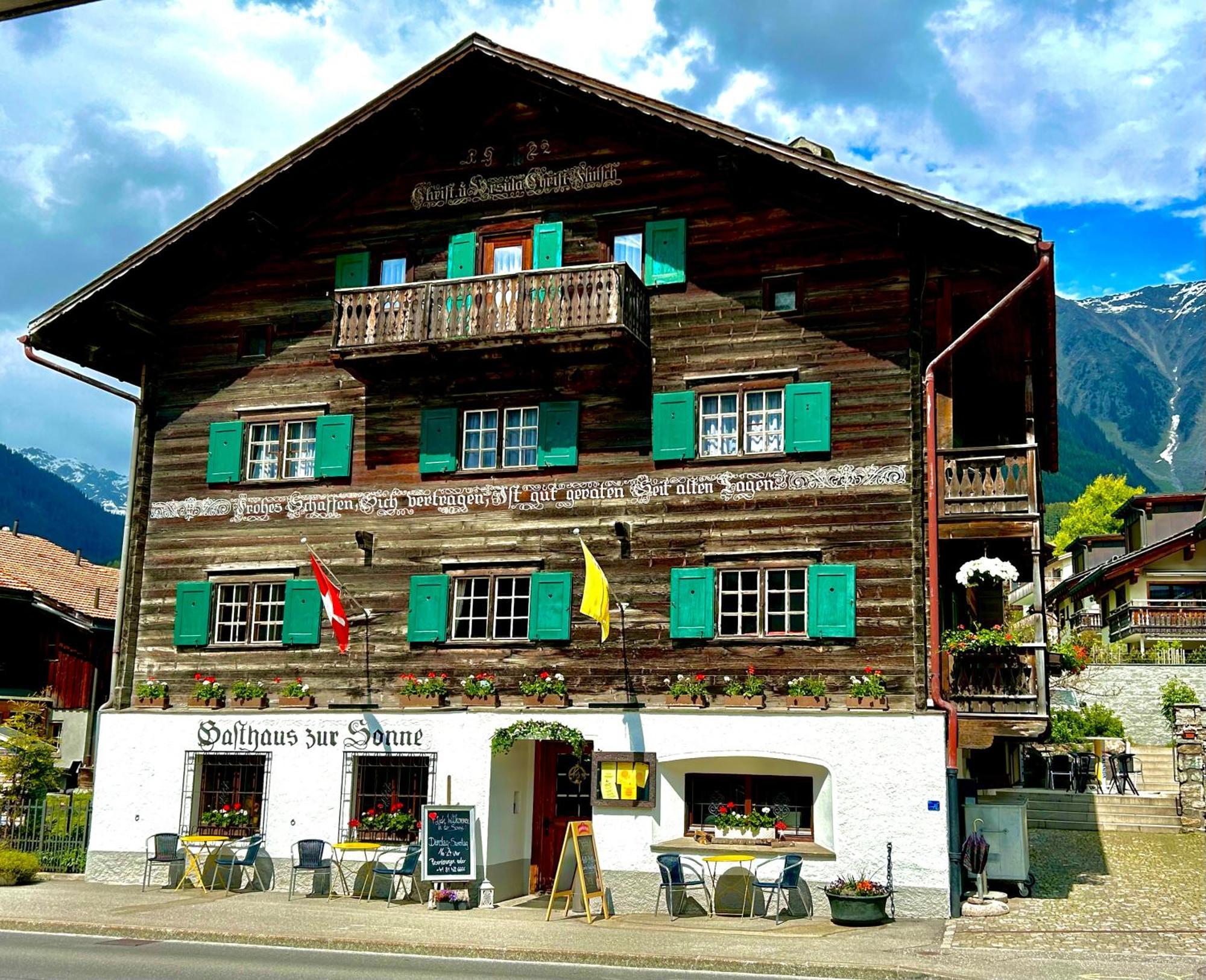 Sonne Apartment Klosters Bagian luar foto